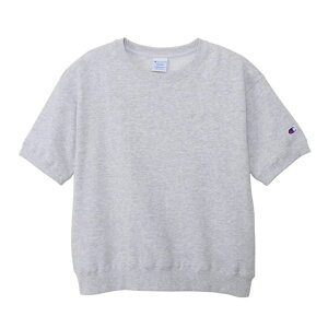 champion(�`�����s�I��) SHORT SLEEVE CREW NECK SWEATSHIRT CW-D009 (���f�B�[�X) Col.035 ASH GRAY 26�N�t�ă��f��