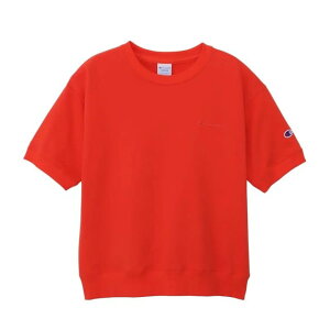 champion(�`�����s�I��) SHORT SLEEVE CREW NECK SWEATSHIRT CW-D009 (���f�B�[�X) Col.94S SUNSET RED 26�N�t�ă��f��