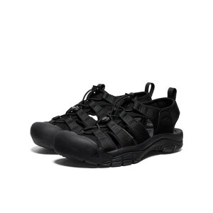 KEEN(�L�[��) NEWPORT H2 1022258 Col.Triple Black 26�N�t�ă��f��