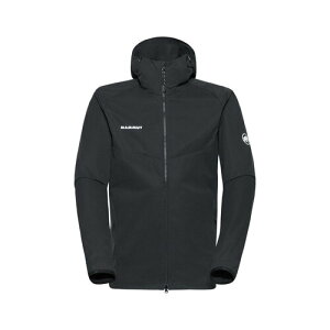 MAMMUT(�}���[�g) GRANITE SO Hooded Jacket AF Men 1011-00323-0001 Col.0001 black 26�N�t�ă��f�� �����Y �\�t�g�V�F���W���P�b�g