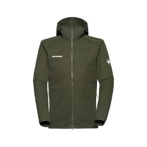 MAMMUT(�}���[�g) GRANITE SO Hooded Jacket AF Men 1011-00323-40284 Col.40284 dark marsh 26�N�t�ă��f�� �����Y �\�t�g�V�F���W���P�b�g