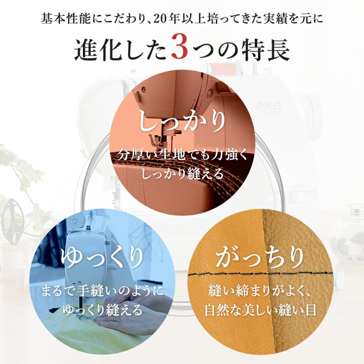 楽天市場】山崎範夫の電子ミシン AG-005 ミシン ハードカバー付き 