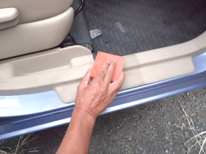 格安saleスタート 車内のステップの汚れ落し 小傷の除去 艶出しができるセット ステップ周りクリーニングセット その他インテリア雑貨 小物