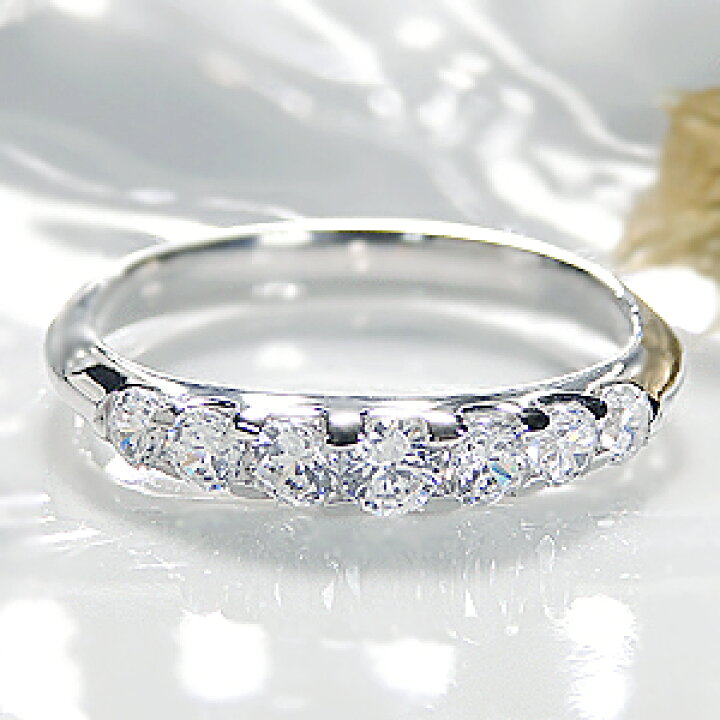 楽天市場】Pt900 グラデーション ダイヤモンド リング【0.5ct】 指輪  