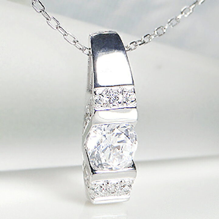 楽天市場】Pt900 ダイヤモンド ネックレス 【0.37ct】プラチナ  