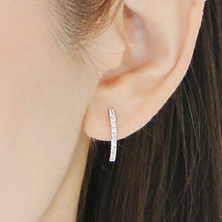 楽天市場】Pt900【0.34ct】ダイヤモンド ピアス(大)ジュエリー 