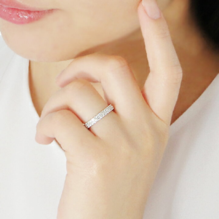 楽天市場】K18WG/YG/PG ダイヤモンド エタニティリング【0.30ct  
