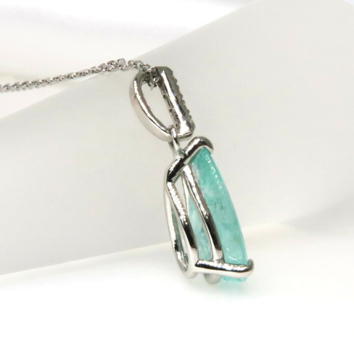 楽天市場】【限定1本】【ソーティング付き】【1.68ct】Pt900 パライバ 