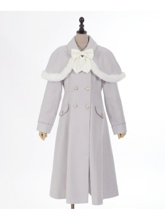 楽天市場】【SALE／60%OFF】ファーデザインケープ付コート axes femme 