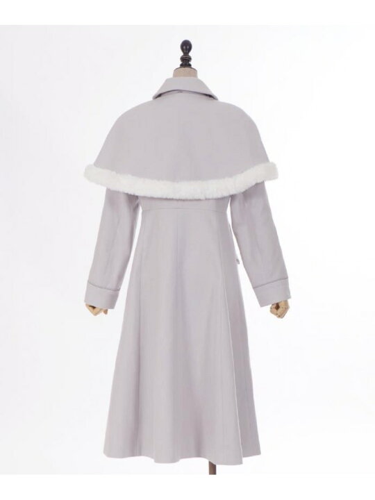 楽天市場】【SALE／60%OFF】ファーデザインケープ付コート axes femme 