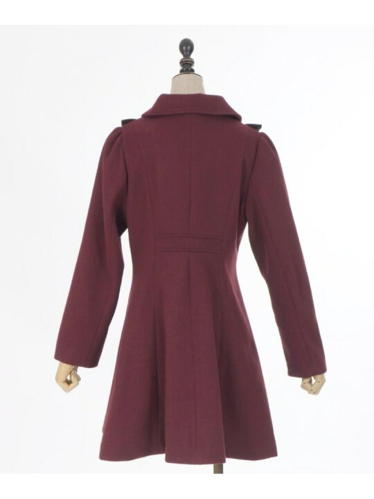 楽天市場】【SALE／65%OFF】ブロッキングフリルコート axes femme 