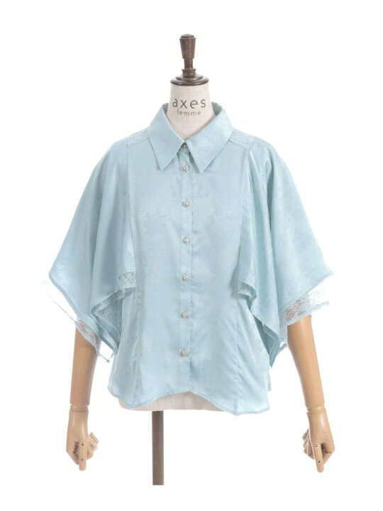 楽天市場】【SALE／55%OFF】ケープ風ジャカードブラウス axes femme 