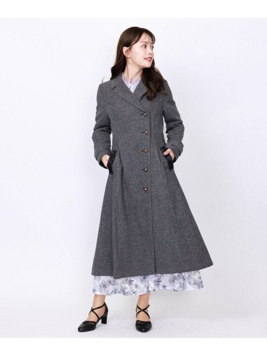 楽天市場】【SALE／63%OFF】連釦テーラーカラーコート axes femme 