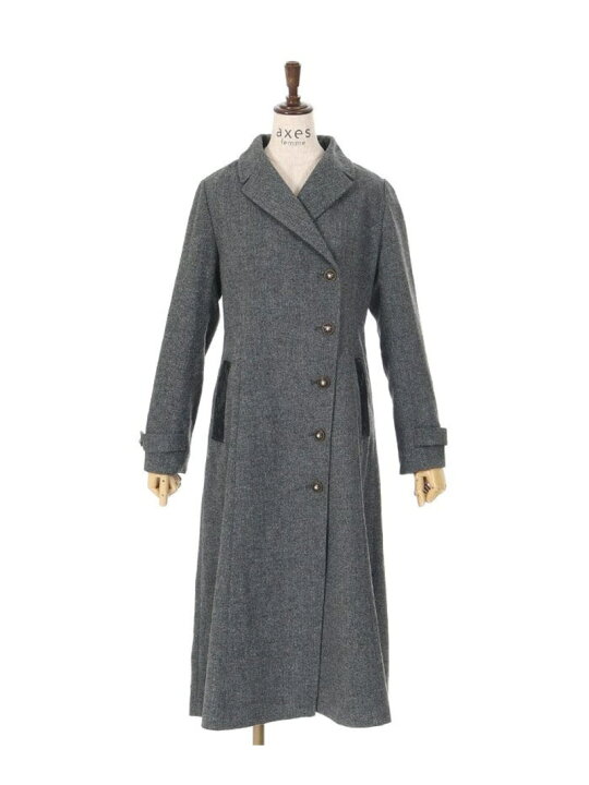 楽天市場】【SALE／63%OFF】連釦テーラーカラーコート axes femme 