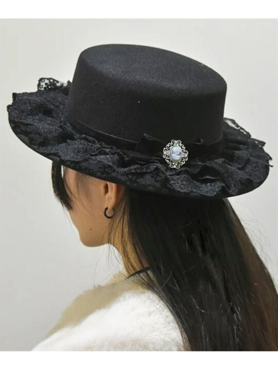 楽天市場】【SALE／70%OFF】カメオリボン付きカンカン帽 axes femme 