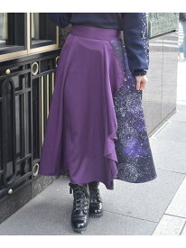 【SALE／10%OFF】アステリズムフリルスカート axes femme アクシーズファム スカート その他のスカート パープル【RBA_E】【送料無料】[Rakuten Fashion]