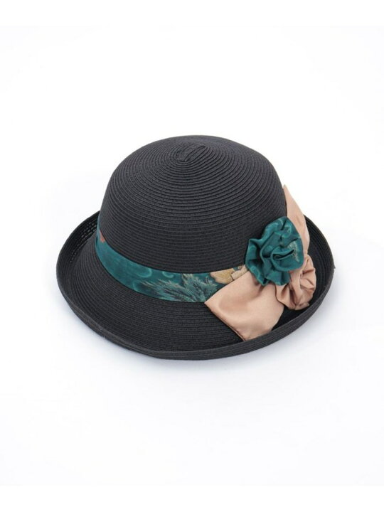 楽天市場】【SALE／50%OFF】花コサージュ付き雑材ハット axes femme 