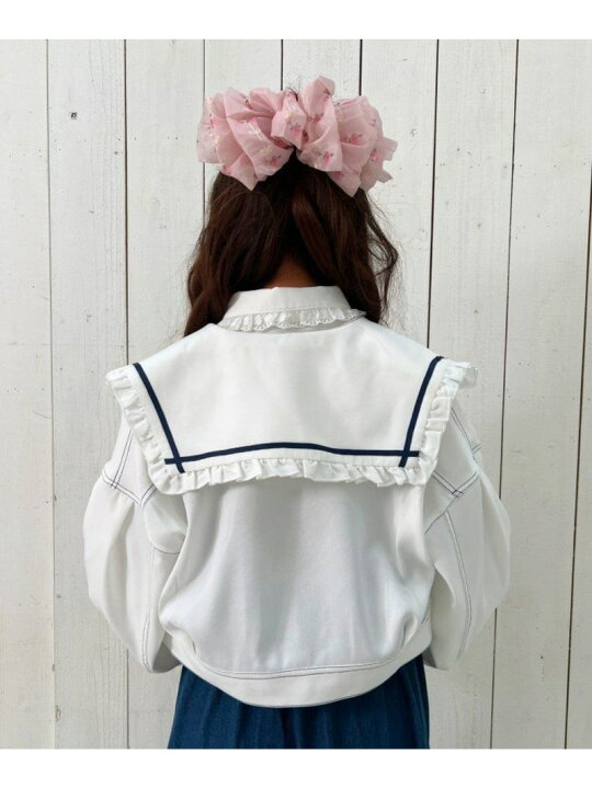 楽天市場】【SALE／50%OFF】セーラー襟ショートブルゾン axes femme 