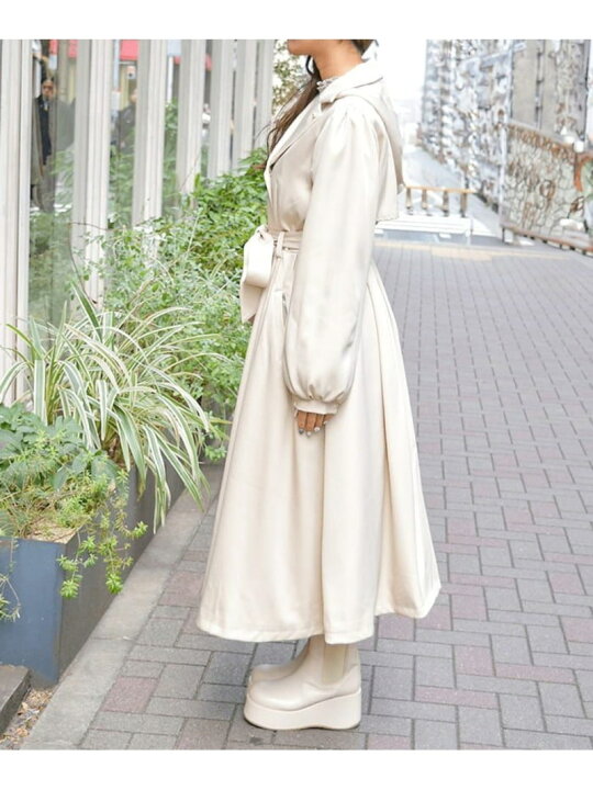 楽天市場】【SALE／60%OFF】フード付トレンチコート axes femme 