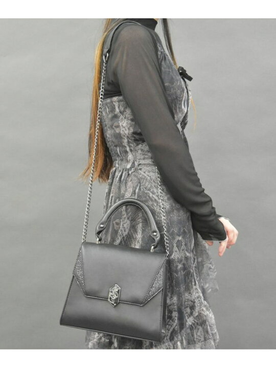 楽天市場】【SALE／50%OFF】蛇モチーフ金具バッグ axes femme POETIQUE 