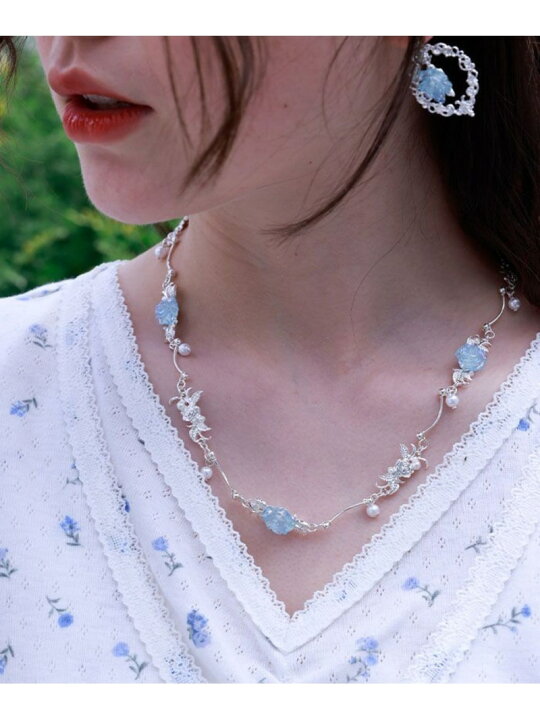 楽天市場】【SALE／40%OFF】オーロラローズネックレス axes femme 
