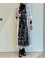 楽天市場】ロングカーデ 花柄の通販