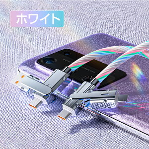 4in1 iPhone16 P[u  [dP[u iPhone }[d Lightning Type-C PDΉ @Ή iOS Android f[^` Z Č }`P[u USBRlN^ f[^ʐM iPad ^ubg PCΉ 