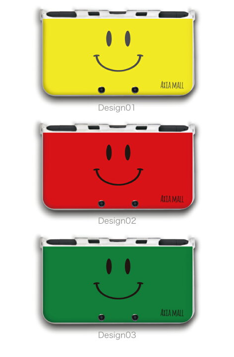 楽天市場 名入れできる New3ds Ll カバー ケース New 3dsll New 2ds Ll 3ds Ll カバー Nintendo かわいい おしゃれ 大人 子供 キッズ おもちゃ ゲーム プレゼント Smile スマイル カラフル デザイン ニコちゃん 文字入れ Axia Mall