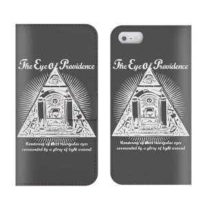 AQUOSPHONEIS13SHケース手帳型(M)送料無料FreemasonフリーメイソンilluminatiイルミナティTheEyeOfProMidenceZEELEオシャレクール都市伝説ブラックホワイトデザインブラックホワイトグレー