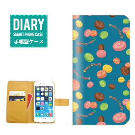 Galaxy S7 edge ケース 手帳型 (V) 送料無料 POPS CANDY デザイン ポップス キャンディー マルチ お菓子 飴 アメリカン 子供 オシャレ カラフル ホワイト イエロー ブルー ピンク レッド グリーン パープル オレンジ ブラウン