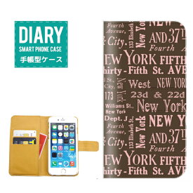 Galaxy Feel 手帳型ケース (ML) 送料無料 アルファベット ニューヨーク デザイン alphabet NEW YOK 英語 オシャレ シンプル カラー ホワイト ブルー ネイビー ピンク ブラック レッド グリーン オレンジ ベージュ