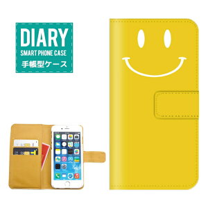 iPhone5c�P�[�X �蒠�^ �������� SMILE �X�}�C�� �J���t�� �f�U�C�� �j�R����� �}�[�N �j�R�j�R �J���C�C