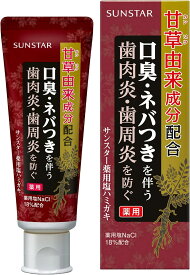 サンスター ペースト 薬用塩ハミガキ 85g (医薬部外品)