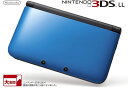 【新品】【在庫限り】【安心保証】ニンテンドー 任天堂 Nintendo 3DSLL 3DS LL ブルー × ブラック 青 黒 ゲーム レト…