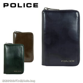ポリス POLICE 二つ折り財布 ラウンドファスナー 財布 SPAZZOLA スパッツォラ PA-70502