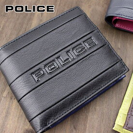 二つ折り財布 財布 PA-59901 ポリス POLICE BICOLORE ビコローレ