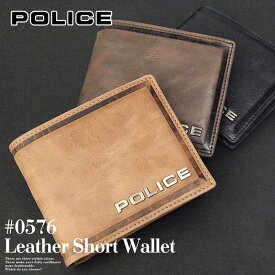 ポリス POLICE 二つ折り財布 財布 EDGE エッジ PA-58000