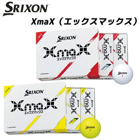 【SALE】スリクソン【日本仕様】XmaX エックスマックス ゴルフボール 1ダース（12球）【12857】