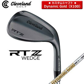 【取寄せ】【カスタム】【ブラックサテン/RTZ】クリーブランド ウェッジ 日本正規品 DynamicGold（X100）【40432】