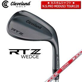 【◎カスタム在庫/ブラックサテン/RTZ】クリーブランド ウェッジ 日本正規品 N.S.PRO_MODUS3_TOUR120【12989】