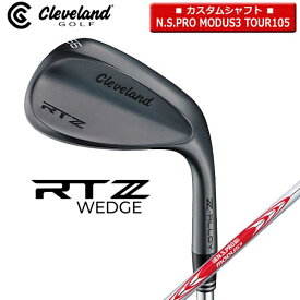 【◎カスタム在庫/ブラックサテン/RTZ】クリーブランド ウェッジ 日本正規品 N.S.PRO_MODUS3_TOUR105【12990】