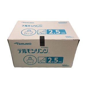 TERUMO eVW 2.5mL bNt SS-02LZ 1 (100{)@@@ǐՔԍĔ܂