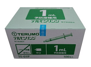 TERUMO eVW 1mL SS-01P 1@i100{ji\hڎpj@@ǐՔԍĔ܂