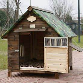 【店舗の人気商品!】犬 ペットハウス 木製 犬小屋 犬舎 組み立てが簡単 ドッグハウス 犬 サークル キャスター付き 犬小屋 ペットケージ 室内 犬ゲージ 小型犬、中型犬、大型犬に適しています