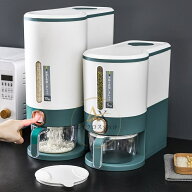米びつ 自動 計量 5kg 10kg お米 収納 無洗米対応 米びつケース 台所 キッチン 収納 米櫃 コンパ クト 省…