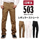 【10%OFF】EDWIN エドウィン 503 レギュラーストレートメンズ ジーンズ エドウイン E50313_14_75_18アクス三信/AXS SANSHIN/サンシン【税込￥12100（本体価格￥11000）】