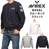 楽天市場】AVIREX（カラーグレー）（スウェット・トレーナー｜トップス 