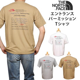 THE NORTH FACE ザ ノースフェイス S/S Entrance Permission Tee エントランスパーミッション Tシャツ ショートスリーブNT32340_W_Z_KTアクス三信/AXS SANSHIN/サンシン【税込￥4950（本体価格￥4500）】
