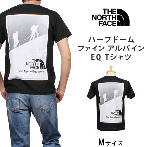 【SALE】≪Mサイズ≫THE NORTH FACE ザ・ノース・フェイス ショートスリーブ ハーフドーム ファイン アルパイン EQ TシャツNT32048_Kアクス三信/AXS SANSHIN/サンシン【税込¥4620(本体価格¥4200)】