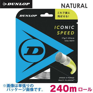 �y�}���\�����Ԓ� �X���ő�|�C���g10�{�z�_�����b�v�A�C�R�j�b�N �X�s�[�h DUNLOP ICONIC SPEED 240m ���[�� DST32021 �d�� �e�j�X �X�g�����O �K�b�g